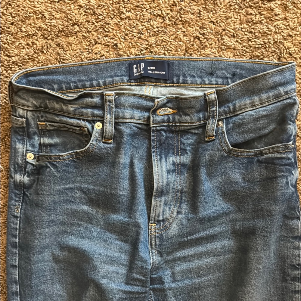 GAP Women's Straight Leg Jeans - Blue